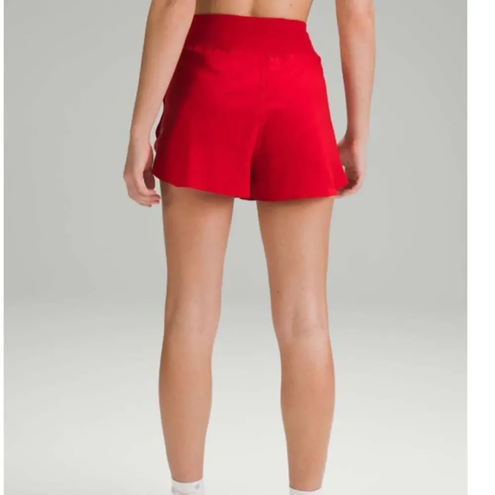 lululemon Fast and Free Shorts 4 Reflective High Rise Classic Fit Running Short
